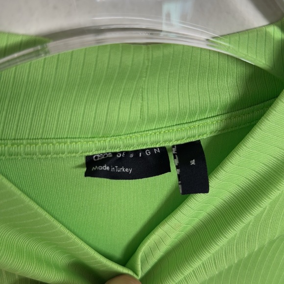 ASOS DESIGN Muscle Fit T-Shirt Turtleneck in Rib Sz XL - Picture 3 of 7